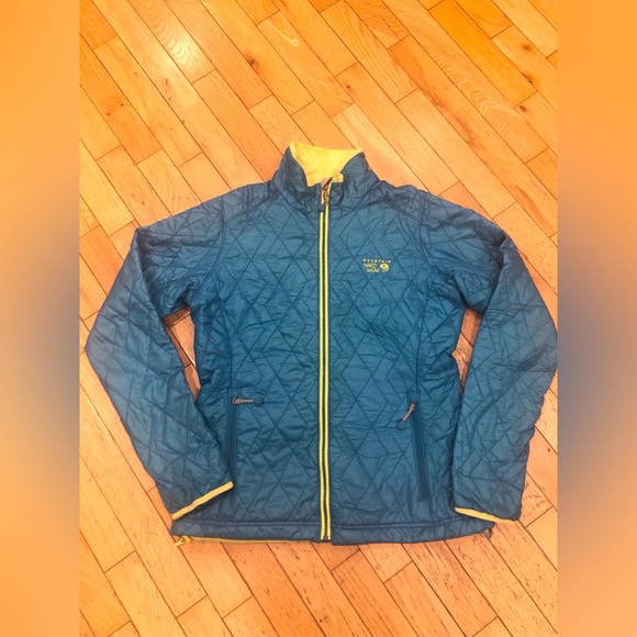 MOUNTAIN HARD WEAR Women’s Micro Thermostatic jacket. Size S? In blue and yellow - Picture 3 of 16